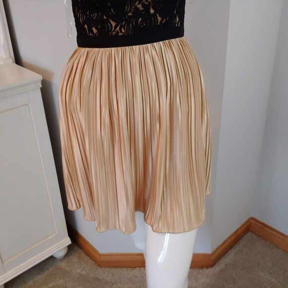 Womens S Rewind dress tank black lace pleated - Picture 5 of 8